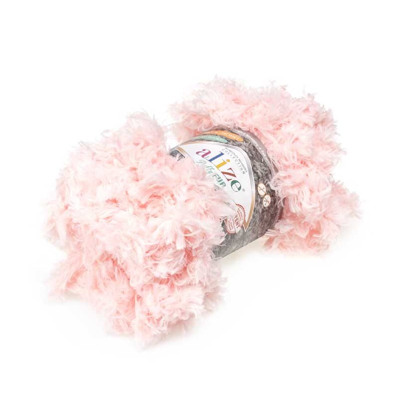Promocja ﻿Włóczka Puffy Fur 6102 J. Różowy wyprzedaż przecena