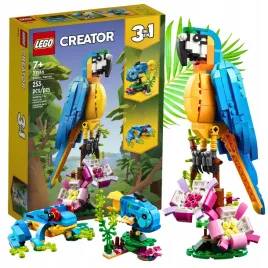 egzotyczna-papuga-creator-31136-lego-3w1-ryba-zaba-papuga-w-zestaw-3w1-lego