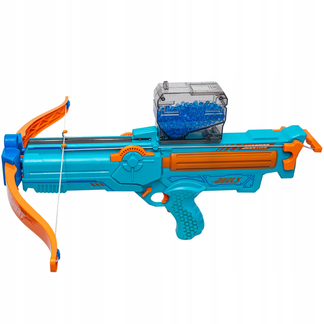 KUSZA PISTOLET NA KULKI ŻELOWE STRZAŁKI I LOTKI 3W1 AUTOMATYCZNA