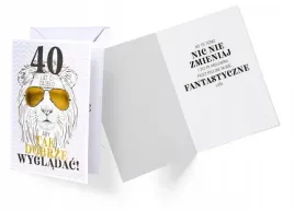 karnet-b6-gs-007-urodziny-40-lew