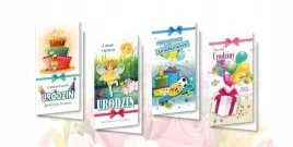 karnet-dl-de-lux-zlocony-urodziny-mix-10szt