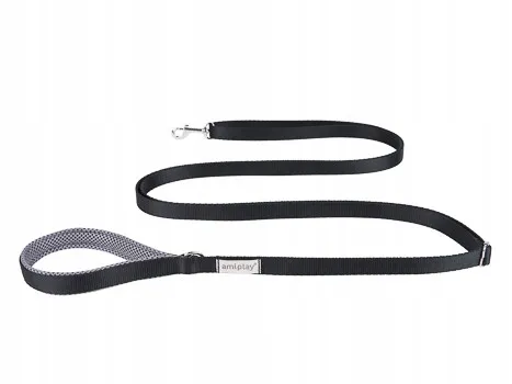 smycz-samba-xl-150-25cm-czarny