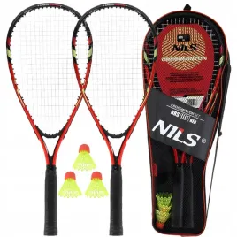 nils-zestaw-2-rakiety-3-lotki-do-gry-w-speed-badmintona-crossmintona