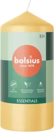 swieca-pienkowa-walec-bolsius-essentials-33h-12cm-owsiany-bez