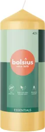 swieca-pienkowa-walec-bolsius-essentials-42h-15cm-owsiany-bez