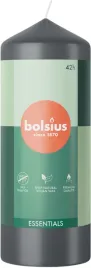 swieca-pienkowa-walec-bolsius-essentials-42h-15cm-burzowy-szary