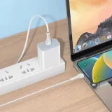 hoco-kabel-typ-c-do-lightning-pd-27w-x37-1-m-bialy-waga-z-opakowaniem-0-15-kg