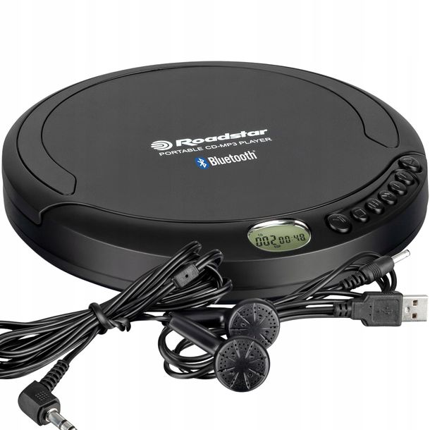 DISCMAN ODTWARZACZ CD ochrona antywstrząsowa ROADSTAR PCD-499BT BLUETOOH