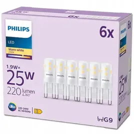 6x-zarowka-led-g9-kapsulka-1-9w-25w-220lm-2700k-ciepla-philips