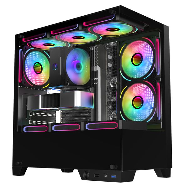 GLASS RGB Core i9 12900F RTX 4060 32GB SSD 1TB WIFI W11 DLSS 3