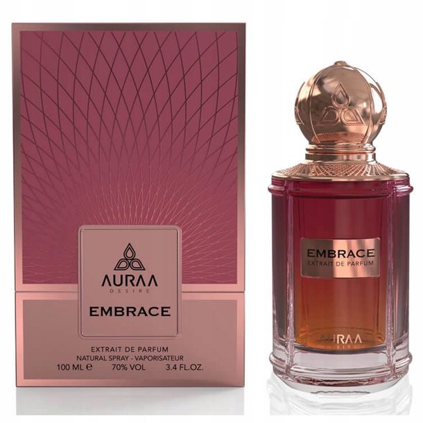 PERFUMY DAMSKIE ARABSKIE AURAA DESIRE EMBRACE EXTRAIT DE PARFUM KWIATOWE
