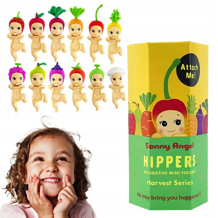 FIGURKA SONNY ANGEL HIPPERS Z KOLEKCJI FRUIT ZESTAW 12 SZT