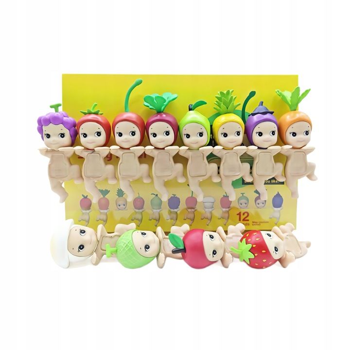 FIGURKA SONNY ANGEL HIPPERS Z KOLEKCJI FRUIT ZESTAW 12 SZT