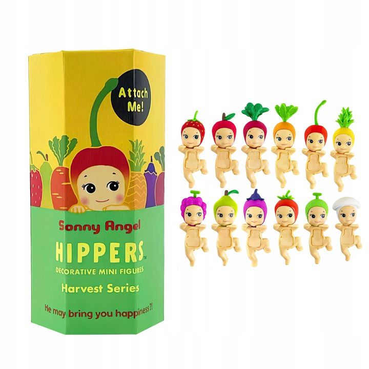 FIGURKA SONNY ANGEL HIPPERS Z KOLEKCJI FRUIT ZESTAW 12 SZT