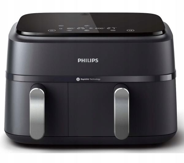 Frytkownica beztłuszczowa Philips Ovi Dual NA 351/00 AIRFRYER 2 komory