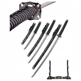 czarny-smok-zestaw-katana-wakizashi-tanto-hk1107-prezent-dla-faceta