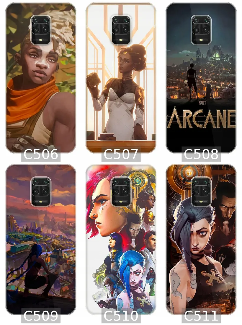 etui-na-xiaomi-redmi-note-9s-wzory-arcane