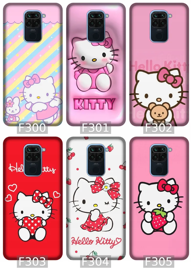 etui-na-xiaomi-redmi-note-9-wzory-hello-kitty