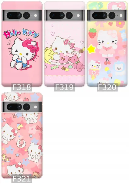 etui-na-google-pixel-7-pro-wzory-hello-kitty-funkcje-pochlanianie-wstrzasow