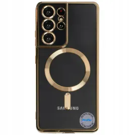 etui-proflo-do-samsung-s21-ultra-magsafe-zlote-przezroczyste-plecki
