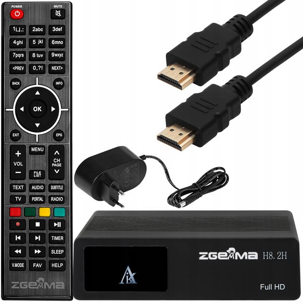 Dekoder Combo DVB-S2X DVB-T2/C Zgemma H8.2H Enigma