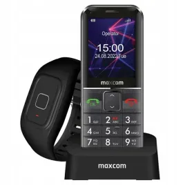 maxcom-comfort-mm735-telefon-z-opaska-sos-i-stacja-ladujaca-do-telefonow