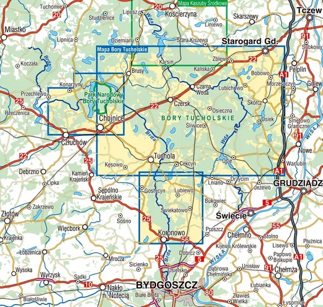 mapa-bory-tucholskie-1-75-000-stan-opakowania-oryginalne