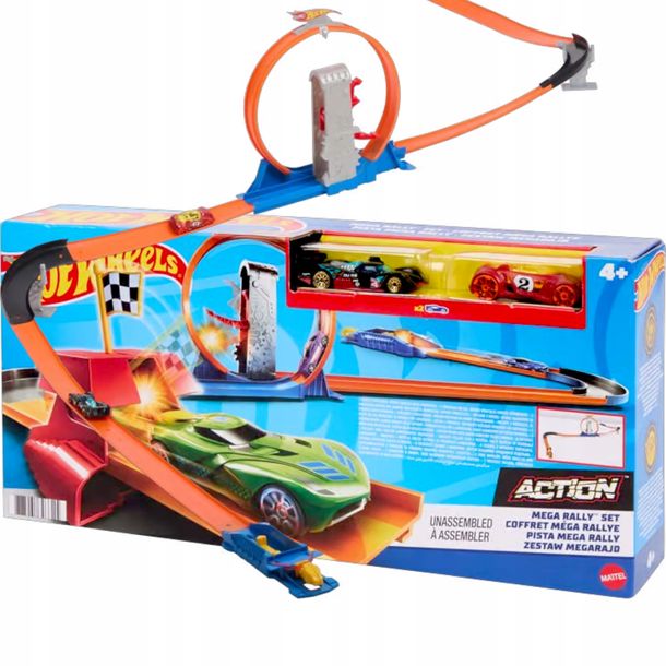 Zdjęcia - Auto dla dzieci Tor Industries Tor samochodowy dla autek Hot Wheels Zestaw Mega rajd autko samochodziki 