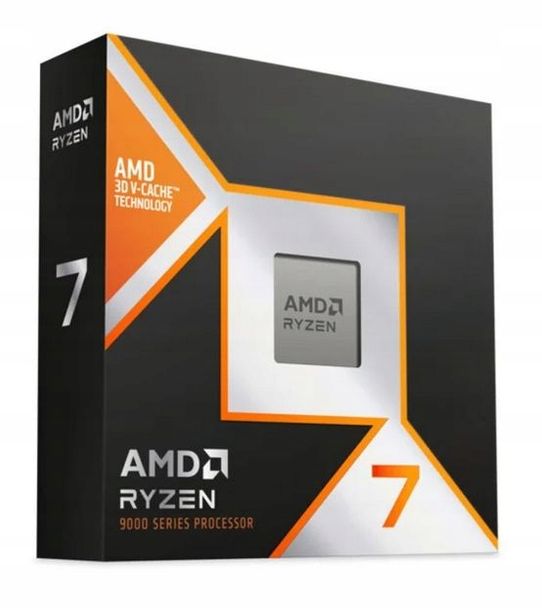 NAJLEPSZY AMD Procesor Ryzen 7 9800X3D 3,8-5,3GHz BOX NA STANIE - !