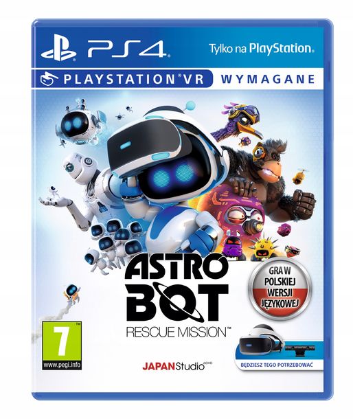 Zdjęcia - Gra Gianna Rose Atelier  VR ASTROBOT Astro Bot: Rescue Mission PL | NOWA | PS4 | DUBBING PL 