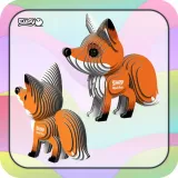 lis-eugy-eko-ukladanka-puzzle-3d-stan-nowy