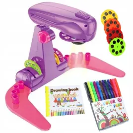 duzy-projektor-rzutnik-nauka-rysowania-32-slajdy-flamastry-malowanie