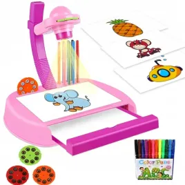 projektor-rysowania-rzutnik-malowanie-biurko-szuflada-12-pisakow-24-slajdy