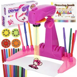 projektor-rzutnik-do-nauki-rysowania-ze-slajdami-mazaki-32-notes-dla-dzieci