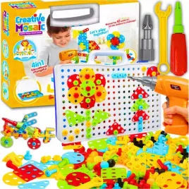 zestaw-klocki-konstrukcyjne-237el-wkretarka-walizka-srubokret-klucz-srubki