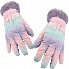 rekawiczki-zimowe-damskie-pieciopalczaste-ombre-cieplutkie-futerko
