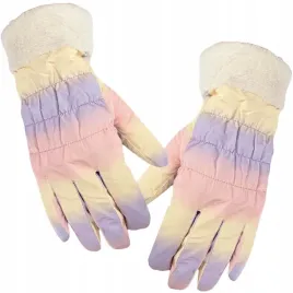 rekawiczki-zimowe-damskie-pieciopalczaste-ombre-cieplutkie-futerko