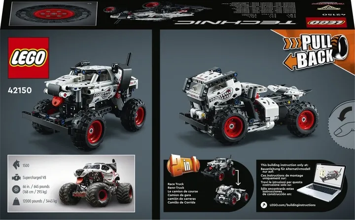 lego-technic-monster-jam-mutt-dalmatian-42150-stan-opakowania-oryginalne