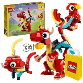 lego-creator-3in1-31145-ruchome-figurki-czerwony-smok-feniks-ryba-3w1