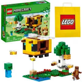 lego-minecraft-klocki-21241-pszczoly-ul-pasieka-torba-prezentowa-lego