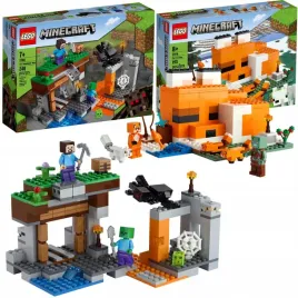 lego-minecraft-21166-opuszczona-kopalnia-siedlisko-lisow-21178