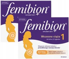 femibion-1-wczesna-ciaza-kwas-foliowy-2x28-tabl