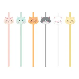 slomki-papierowe-na-urodziny-kotki-195cm-6szt-151297