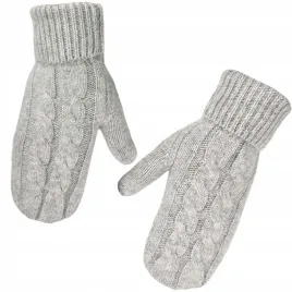 rekawiczki-zimowe-damskie-jednopalczaste-szare-zdobione-warkoczami