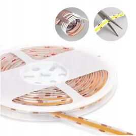 tasma-led-320-diod-cob-ip20-premium-barwa-zimnobiala-o-dlugosci-5m