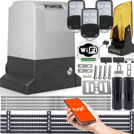 automat-do-bramy-przesuwnej-force-2000-kg-3x-pilot-5x-szyna-wifi-lampa