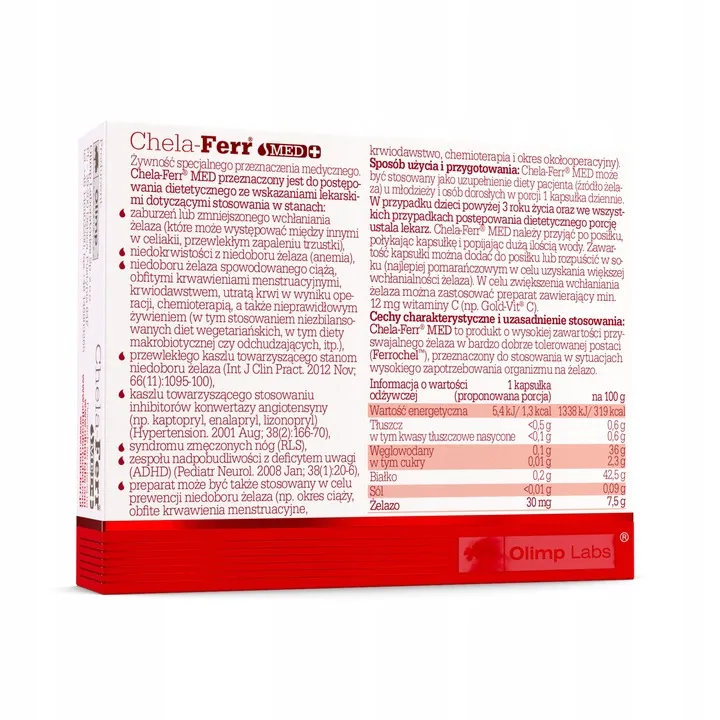 olimp-chela-ferr-med-30kaps-mocne-zelazo
