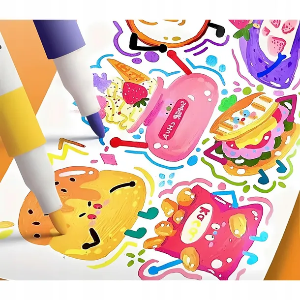 markery-brush-akrylowe-18-kolorow-stan-nowy-stan-opakowania-oryginalne