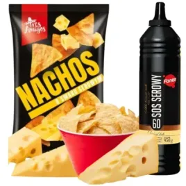 fanex-sos-serowy-i-nachos-cheese-500-g-tres-amigos-serowe-nachosy-z-sosem