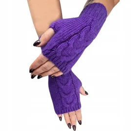 rekawiczki-damskie-mitenki-bez-palcow-zdobione-warkoczami